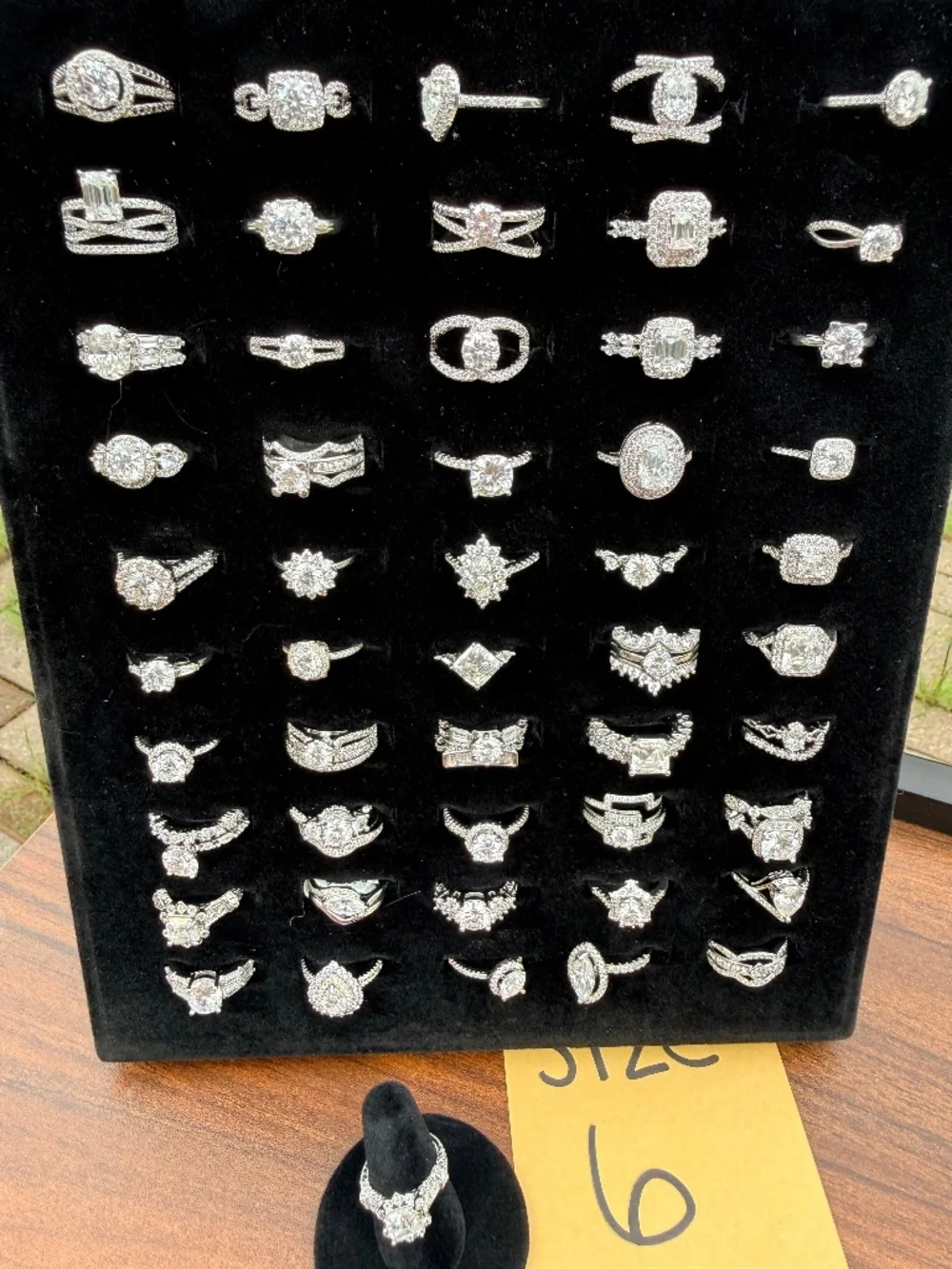 Moissanite Rings